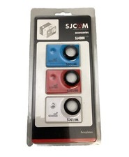 SJCAM WIFI Frontalino SJ4000 Confezione da 3 Pezzi, Blu,Rosso,Bianco
