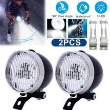 2PCS Faro Bici Classico