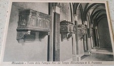 Cartolina Mirandola Tombe Della Famiglia Pico Nel Tempio Monumentale Di San Fran