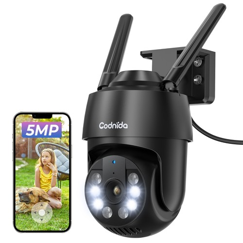 Telecamera wifi ptz 5mp - telecamera,
