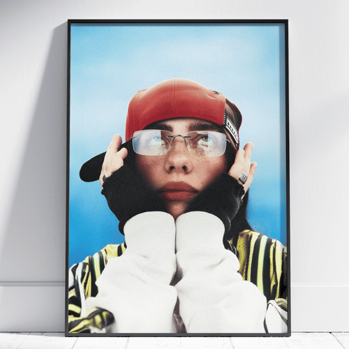Stampa poster billie eilish - billie,