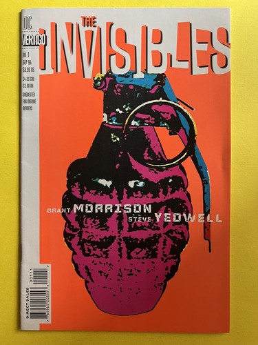 The invisibles dc - invisibles, comics