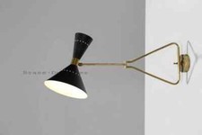 Lampada da parete 1950 ottone