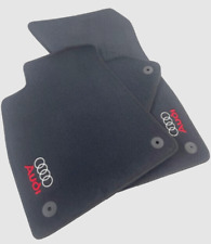 Tappetini auto AUDI A6 C8 dal 2018  Berlina-Sportback Avant VELLUTO GRIGIO SCURO