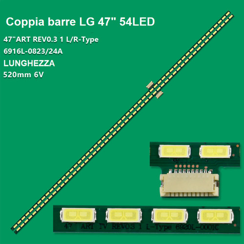 Kit barre strip led lg - 2, tv