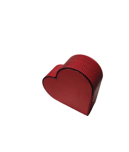 Scatola legno forma cuore - legno,