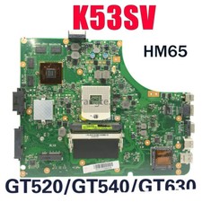 Scheda madre K53SV per ASUS K53SJ K53SM K53S A53S P53SJ X53S P53S HM65 GT520M