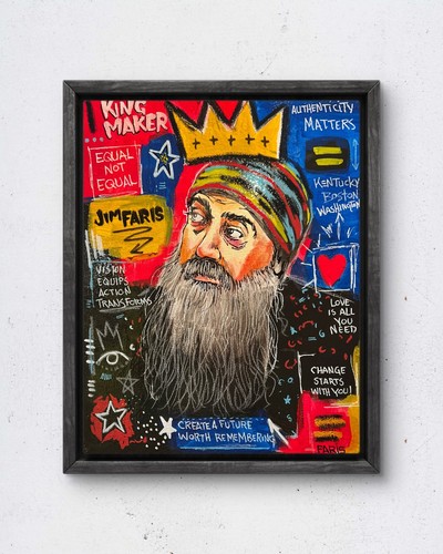 Faris art autoritratto 11x14 - faris, -11x14