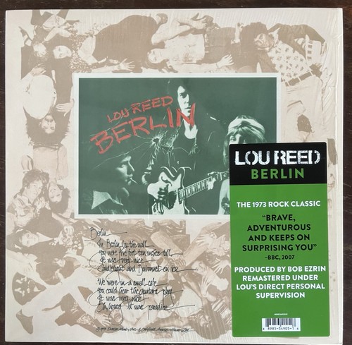 Lou reed vinile berlin - vinile, lp
