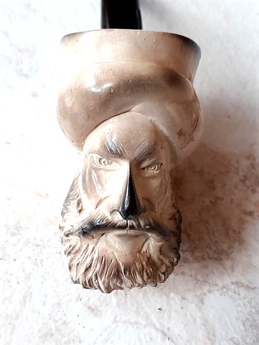 Antica pipa schiuma mare - antica, di