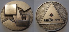 medaglia Assiba 1993 incisore