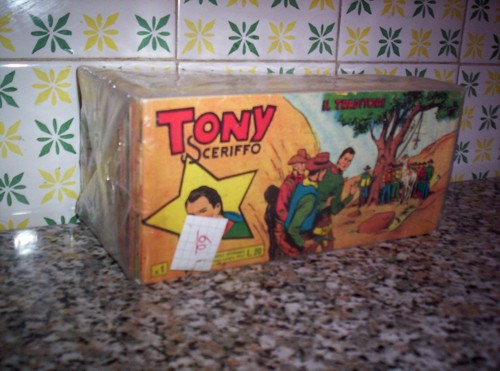 Tony sceriffo striscia serie - tony,