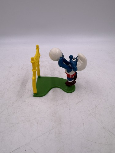 Figurina puffo pallavolo peyo - figurina,