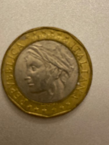 Monete 1000 lire ferro rara - di,