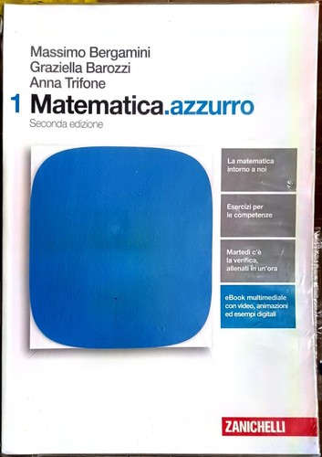 Matematica azzurro volume - azzurro, 1