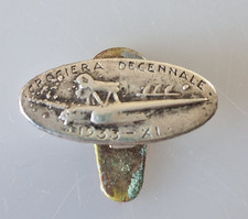 DISTINTIVO MILITARE  CROCIERA ATLANTICA DEL DECENNALE  BALBO WW2