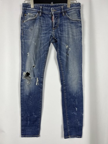 Jeans dsquared2 blu denim slim - jeans,