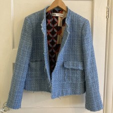 Giacca donna Zara blu crop