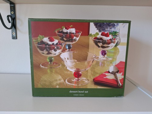 Set coppe gelato dessert - set, 4