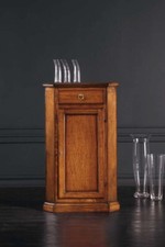 CASSETTIERA AD ANGOLO IN LEGNO