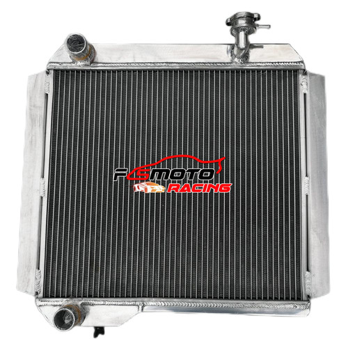 Row aluminum radiator - row, for