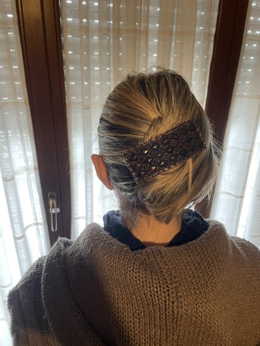 Fermaglio capelli vintage - , in