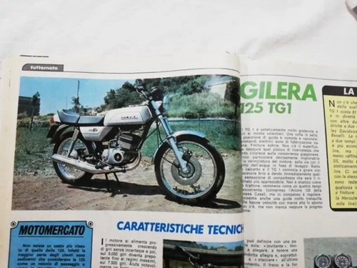 Moto gilera 125 tg1 - moto,