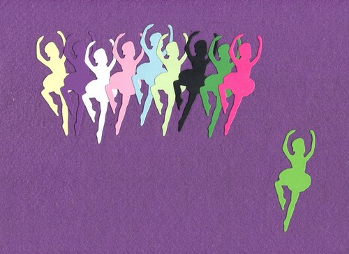 Ballerina piccole fustelle - ballerina,