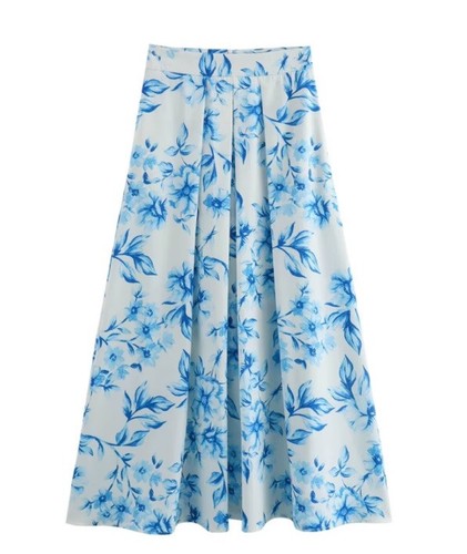 Gonna midi stampata zara - stampata,