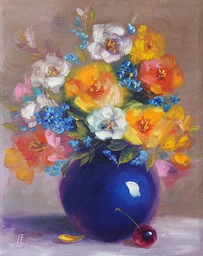 Bouquet floreale colorato