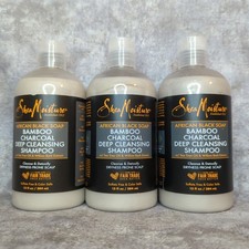 Lotto di 3 shampoo carbone