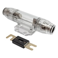 Portafusibile ANL satinato/nichel per cavi fino a 50 mmq con fusibile ANL da 60A