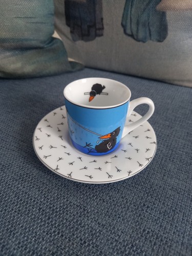 Tazzina caffè piattino - da, e