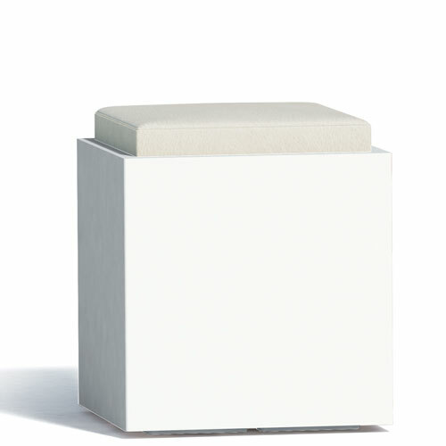 Pouf contenitori con cuscino