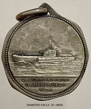 REGIO SOMMERGIBILE D. MILLELIRE 1928 MEDAGLIA IN ARGENTO ?? REGIA MARINA