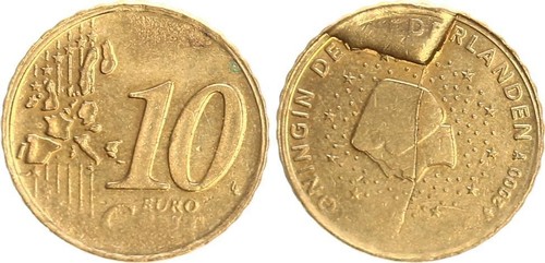 Olanda errore conio - errore, 10