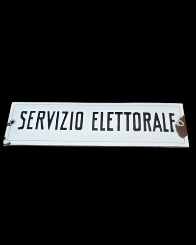 Insegna tabella smaltata - insegna,