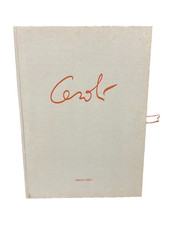 Mario Ceroli 40 Tavole Carmine