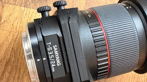 Samyang 24mm 5 ed - t-s,