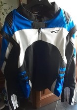 Giacca Tessuto Cordura Moto Protezioni CE Manica Staccabile Gilet Removibile