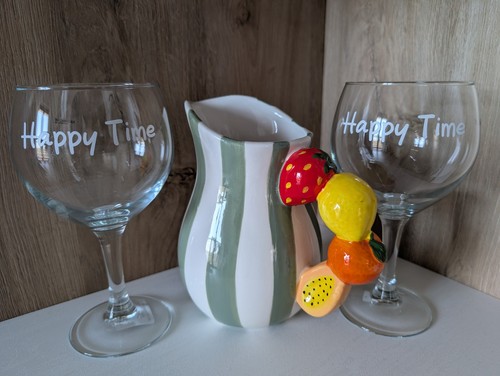 Set bicchieri per sangria - bicchieri,