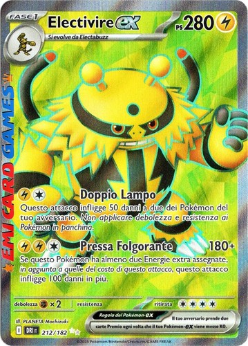 Electivire 212 182 dri - electivire,