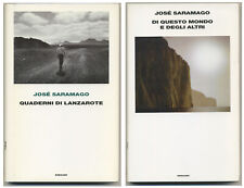 Lotto 2 libri nuovi José Saramago Prime edizioni Einaudi