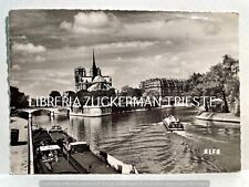 PARIS LA POINTE DE L’ILLE DE LA CITè France anni 50 CARTOLINA 