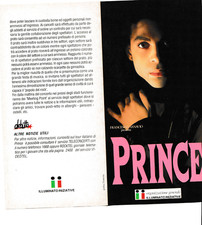 PRINCE Nude Tour italian flyer