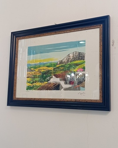 Quadro vintage serigrafia