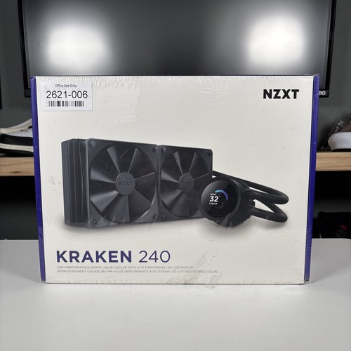 Nzxt kraken 240 liquid cpu - nzxt,
