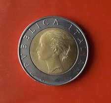 500 LIRE 1998 ERRORE - ROTTURE