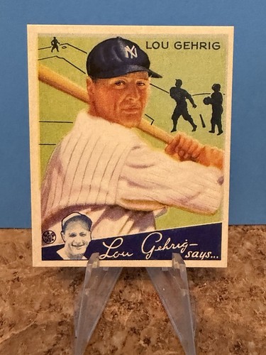 Lou gehrig 1934 goudey - 1934,