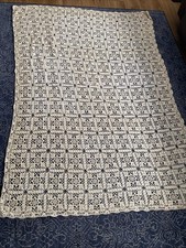 Antica tovaglia rettangolare